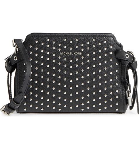 michael kors mini messenger bag review|Michael Kors studded crossbody bag.